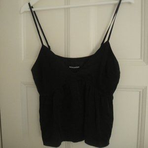 REFORMATION BLACK TANK BLOUSE - size small